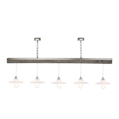 David Hunt Lighting ASPEN 5 light Bar Silver Birch