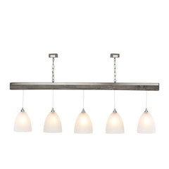 David Hunt Lighting ASPEN 5 light Bar Silver Birch