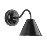 David Hunt Lighting Avon Black Bathroom Wall Light IP44