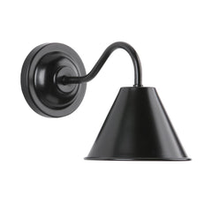 David Hunt Lighting Avon Black Bathroom Wall Light IP44