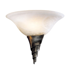 David Hunt Lighting Spiral Glass Wall Washer in Steel AWW8