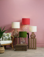 David Hunt Lighting Azores Table Lamp AZO4308 Clear Large