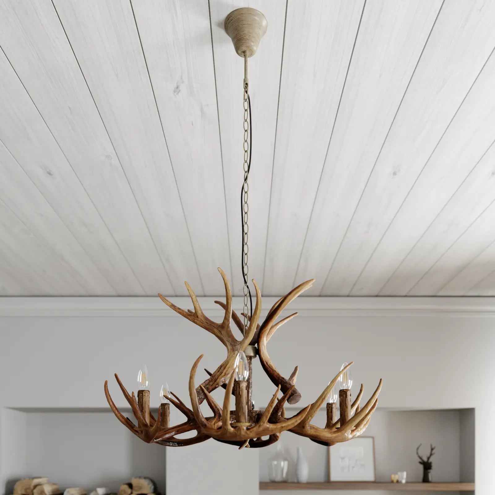 Antler chandelier for sale
