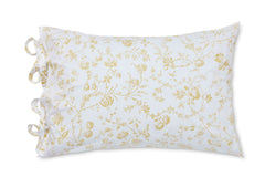 Laura Ashley Aria Ochre Duvet Cover and Pillowcase Set