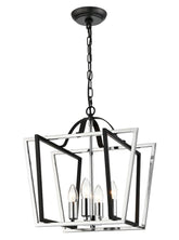 Franklite, Aviary 4lt Lantern Matt Black And Chrome Small