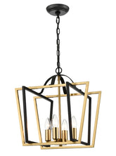 Franklite, Aviary 4lt Lantern Matt Black And Aged Brass Small