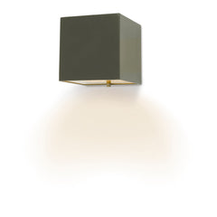 Bacchus Outdoor Downlighter Matt Silver or Black Dar Lighting