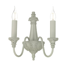 David Hunt Lighting Bailey Double Wall Bracket Painted