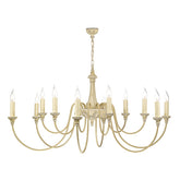David Hunt Lighting Bailey 12 Light Chandelier Bespoke finishes