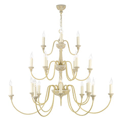 David Hunt Lighting Bailey 21 Light Chandelier BAI2167