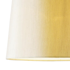 Balthazar Gold Faux Silk Tapered Drum 38cm
