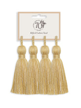 Laura Ashley Belford Cushion Tassel (pack of 4) Gold
