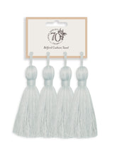 Laura Ashley Belford Cushion Tassel (pack of 4) Pale Steel