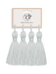 Laura Ashley Belford Cushion Tassel (pack of 4) Pale Steel