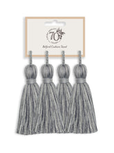 Laura Ashley Belford Cushion Tassel (pack of 4) Steel