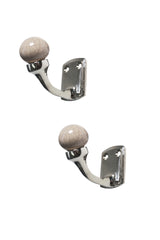 Laura Ashley Bertie Single Hooks Twin Pack