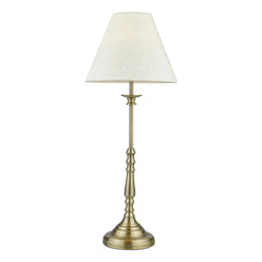 Blenheim Table Lamp Antique Brass With Shade