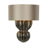 David Hunt Lighting Botany Single Wall Light Black and Gold Comes With Shade