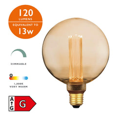 INDIVIDUAL E27 LED DIM VINT LRG GLB MICRO FIL L