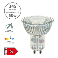 INDIVIDUAL GU10 LED LAMP 5W 345LM