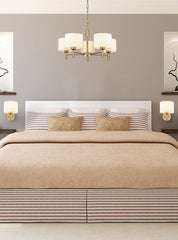 Franklite Barolo 5 Light Aged Brass