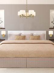 Franklite Barolo Single Wall Light Aged Brass