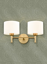 Franklite Barolo Double Wall Light Aged Brass
