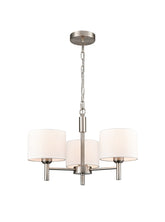 Franklite Barolo 3 Light Satin Nickel