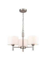 Franklite Barolo 3 Light Satin Nickel
