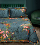 Bloomsbury Garden Teal Bedding