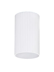 Broadway sleeve - white ribbed