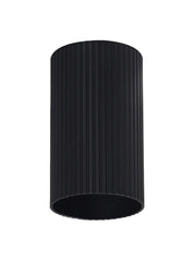 Broadway sleeve - black ribbed