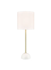 Brooke Satin Brass Table Lamp