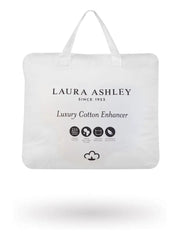 Laura Ashley White Luxury Mattress Topper