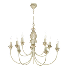 David Hunt Lighting Cabana 10 Light CAB2312 Cream / Gold