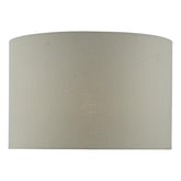 Cassandra Grey Cotton Drum Shade 40cm