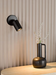 Cawley Single Spotlight Matt Black