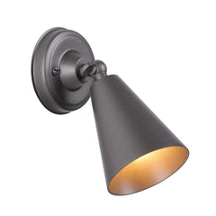 Charing Wall Light Aged Silver David Hunt Lighting