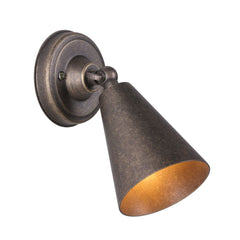 Charing Wall Light Aged Brass David Hunt Lighting