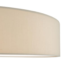 Cierro 6 Light Flush Taupe 80cm