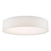 Cierro 6 Light Flush Ivory 80cm