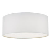 Cierro 3 Light Flush Ivory 40cm