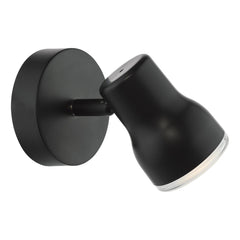 Clint Bathroom Wall Spotlight Matt Black IP44