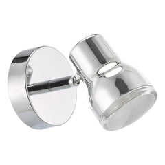 Clint Bathroom Wall Spotlight Polished Chrome IP44