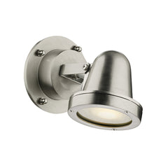 David Hunt Lighting Cove Wall Light COV0738 Nickel IP44