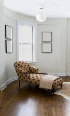 Ceos Ceiling Fan Bright White / Transparent LEDS C4 Forlight