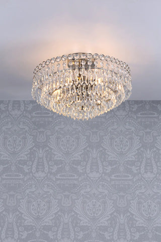 Crystal lights for glimmer effect