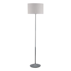 Delta Floor Lamp Polished Chrome With Shade