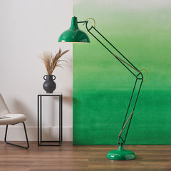Tortona Floor Lamp Emerald - Designers Guild