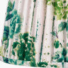 Kyoto Flower Pleated Shade Emerald